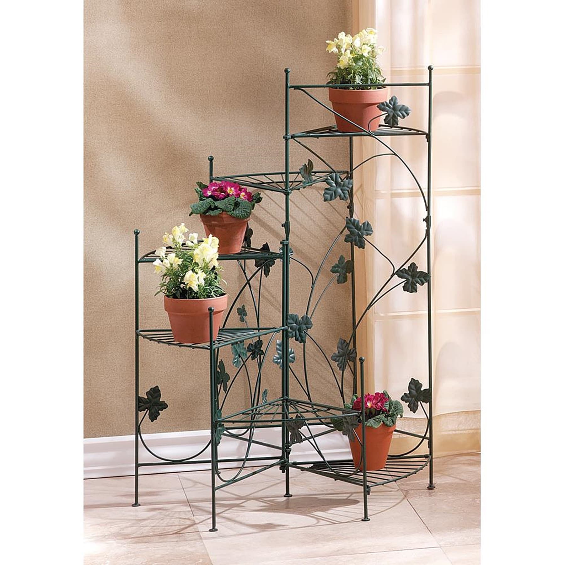 Leafy 6 Shelf Graduating Plant Stand
