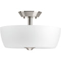 Leap Two Light Semi Flush