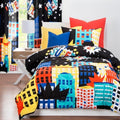 Learning Linens Be Super Microfiber 3 Piece Comforter Set