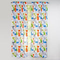 Learning Linens Smarty Cat 84 Inch Rod Pocket Curtain Panel