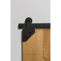 Leatherneck Hardware Ftc84K3 140 Mini Series 84 Cornered Style Sliding Barn Door Track And Fitting Set