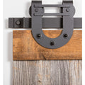 Leatherneck Hardware Fth260K1 142 Premium Series 60 Double Bar Horseshoe Style Sliding Barn Door Track And Fitting Set Black