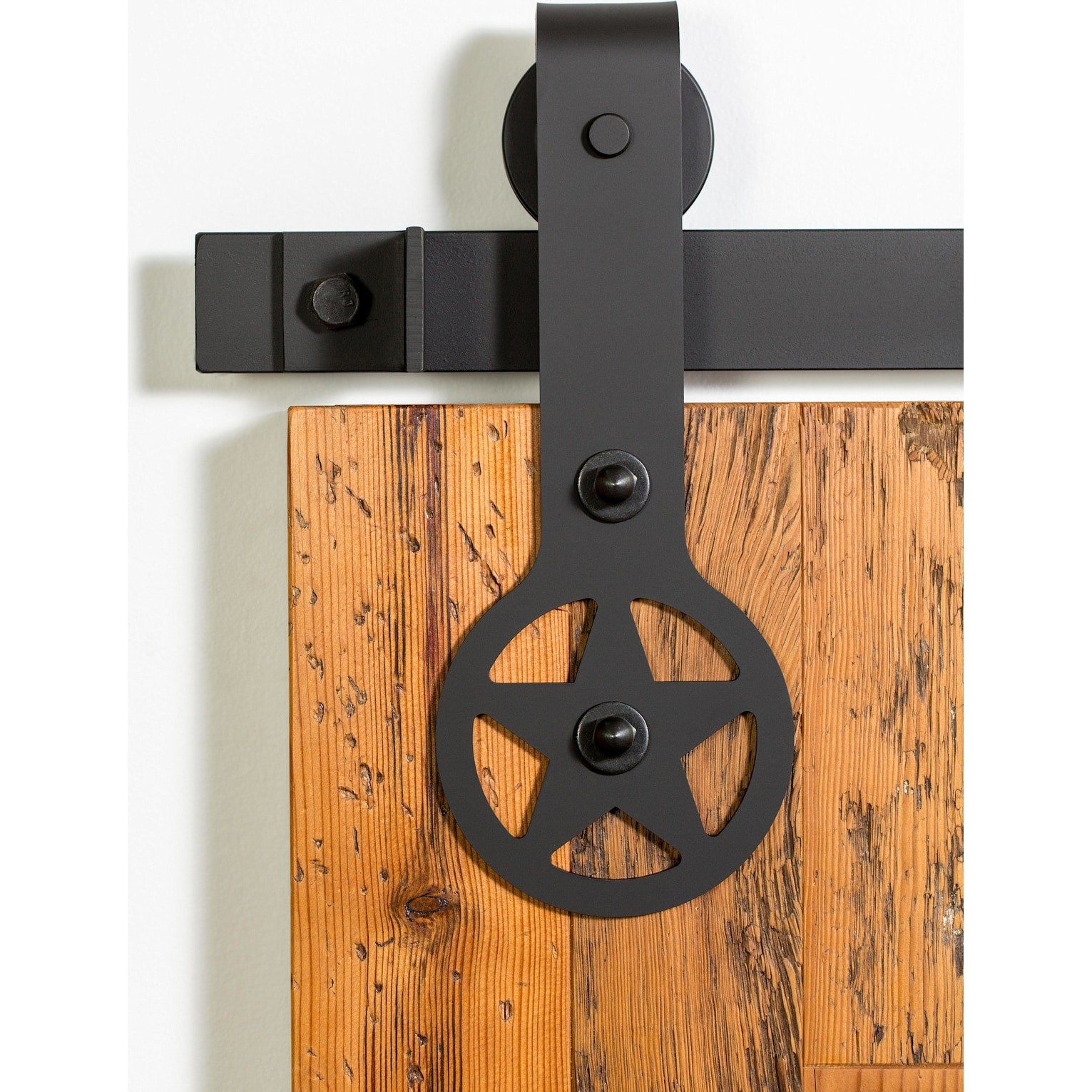 Leatherneck Hardware Ftra60K1 142 Premium Series 60 Ranger Style Sliding Barn Door Track And Fitting Set Black