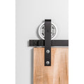Leatherneck Hardware Ftm2S84K1 142 Premium Series 84 Mark Ii Straight Style Sliding Barn Door Track And Fitting Set Black