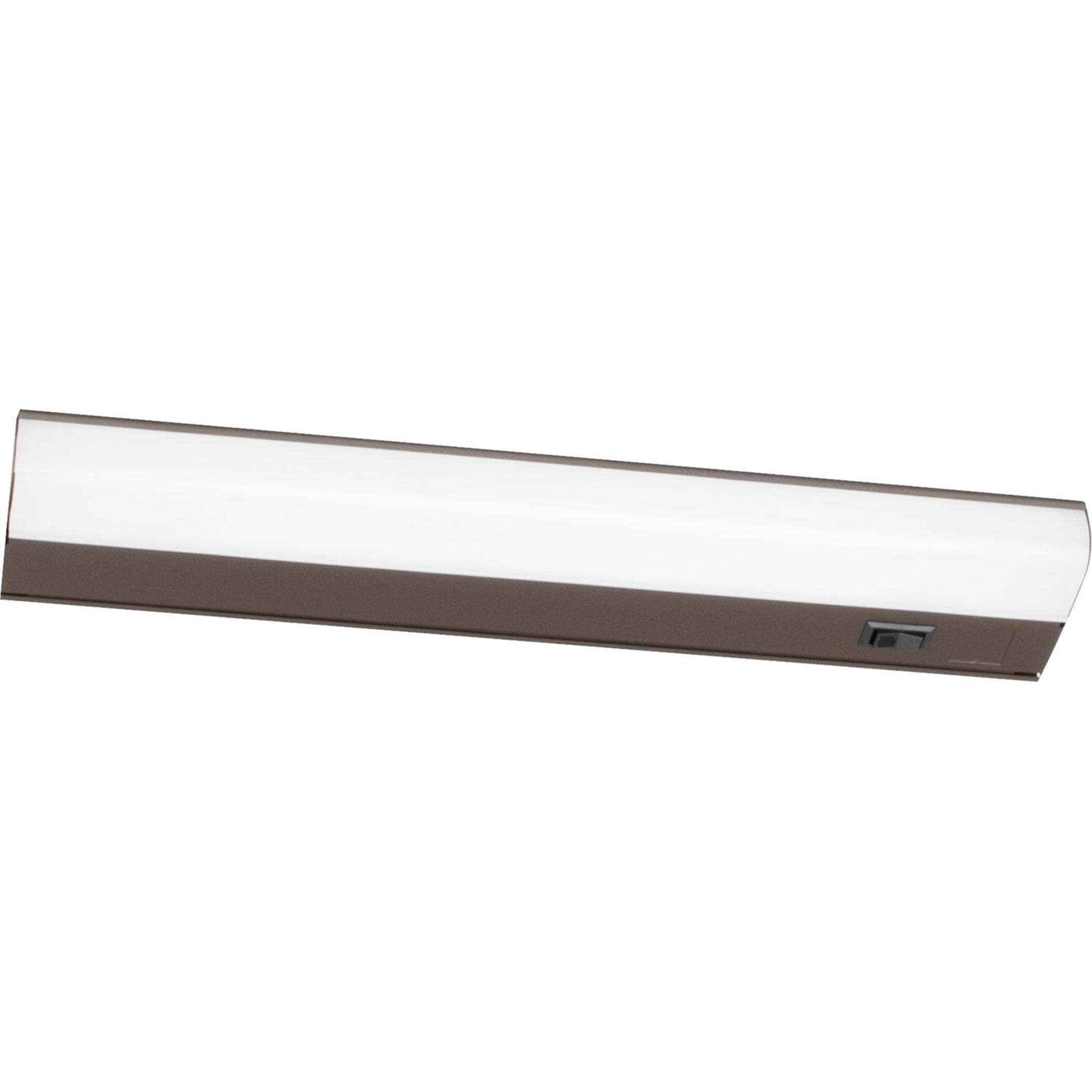 Afx Led T5L 12 Inch Ada Oil Rubbed Bronze Led Under Cabinet White Acrylic Shade