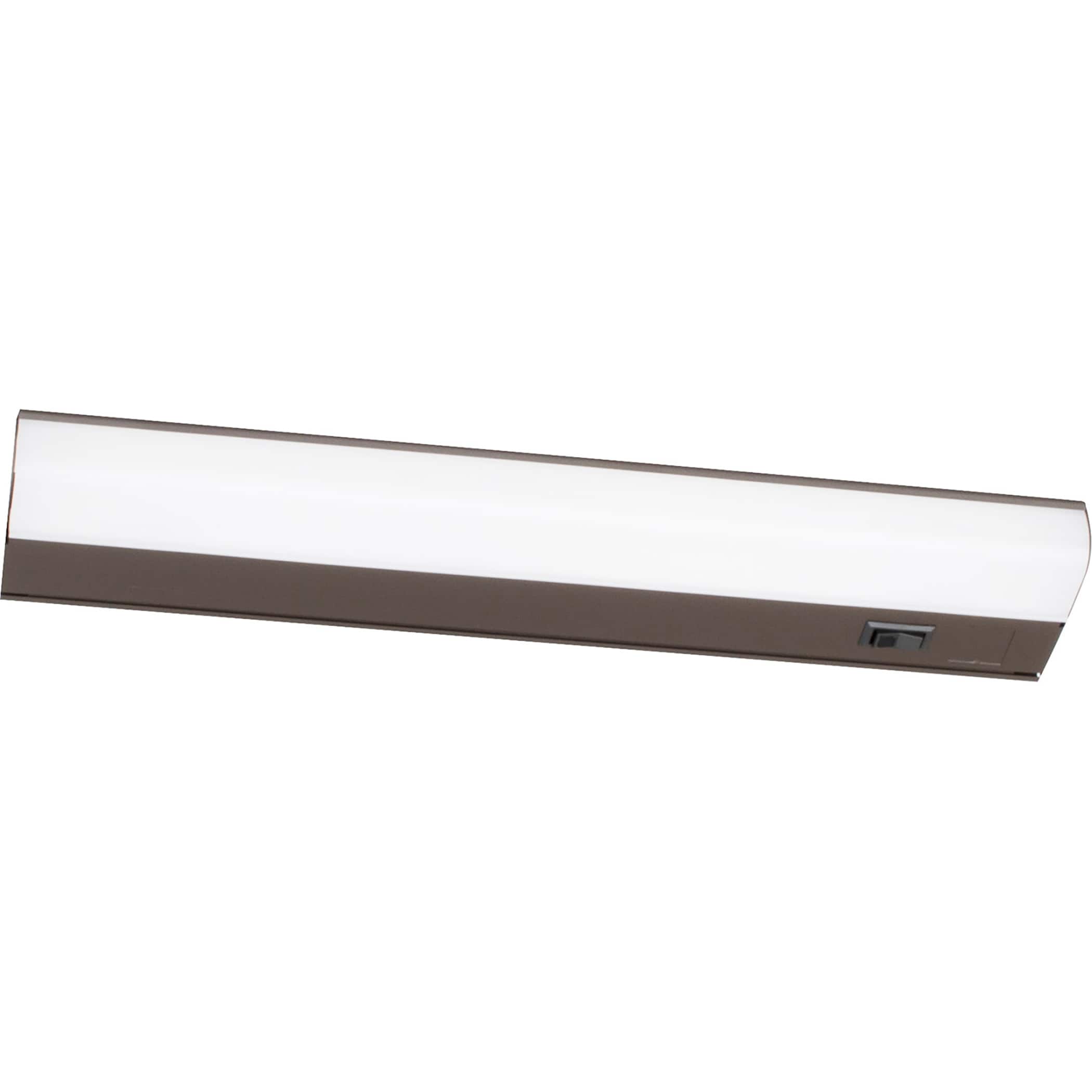 Afx Led T5L 21 Inch Ada Oil Rubbed Bronze Led Under Cabinet White Acrylic Shade