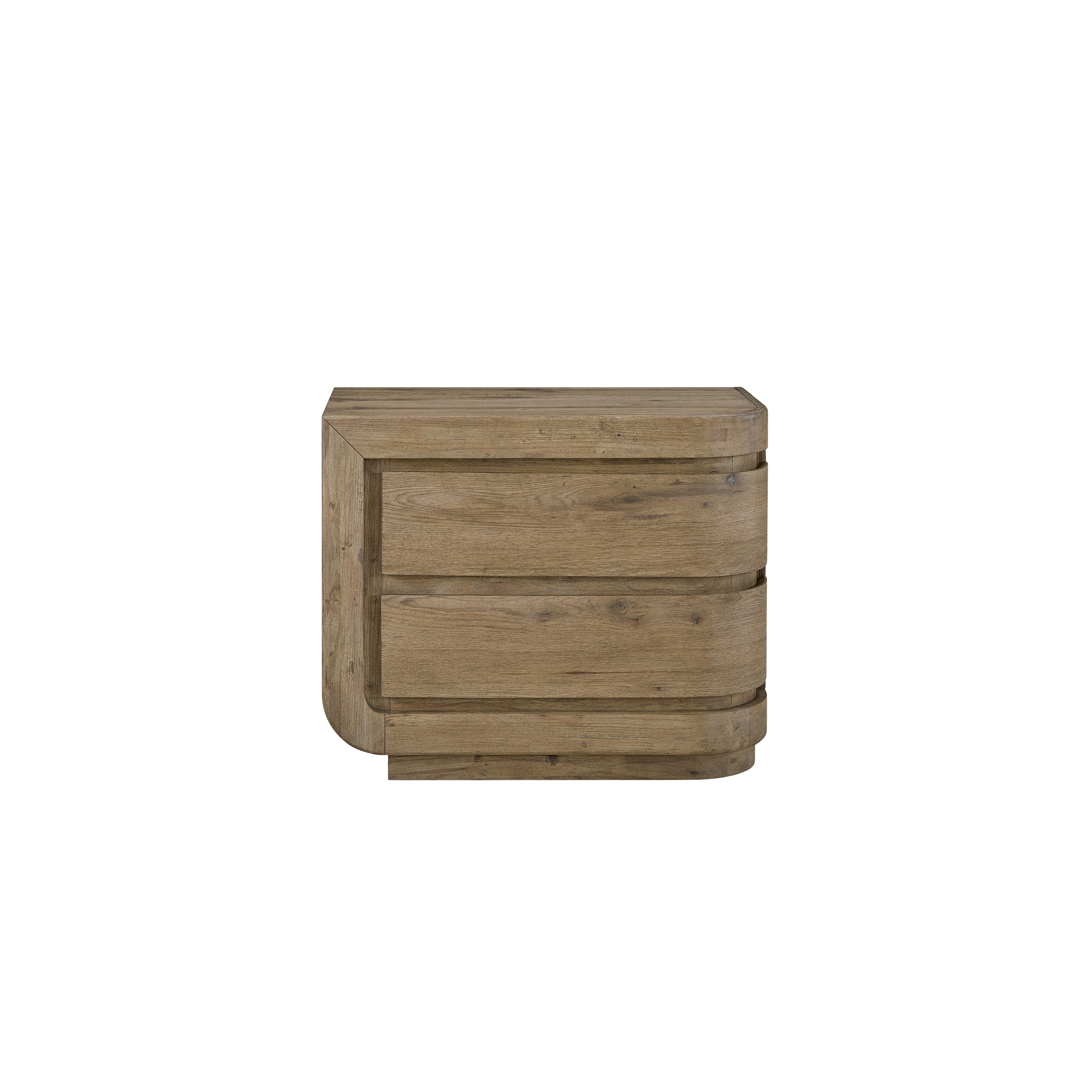 Left Nightstand In English Knotty Oak
