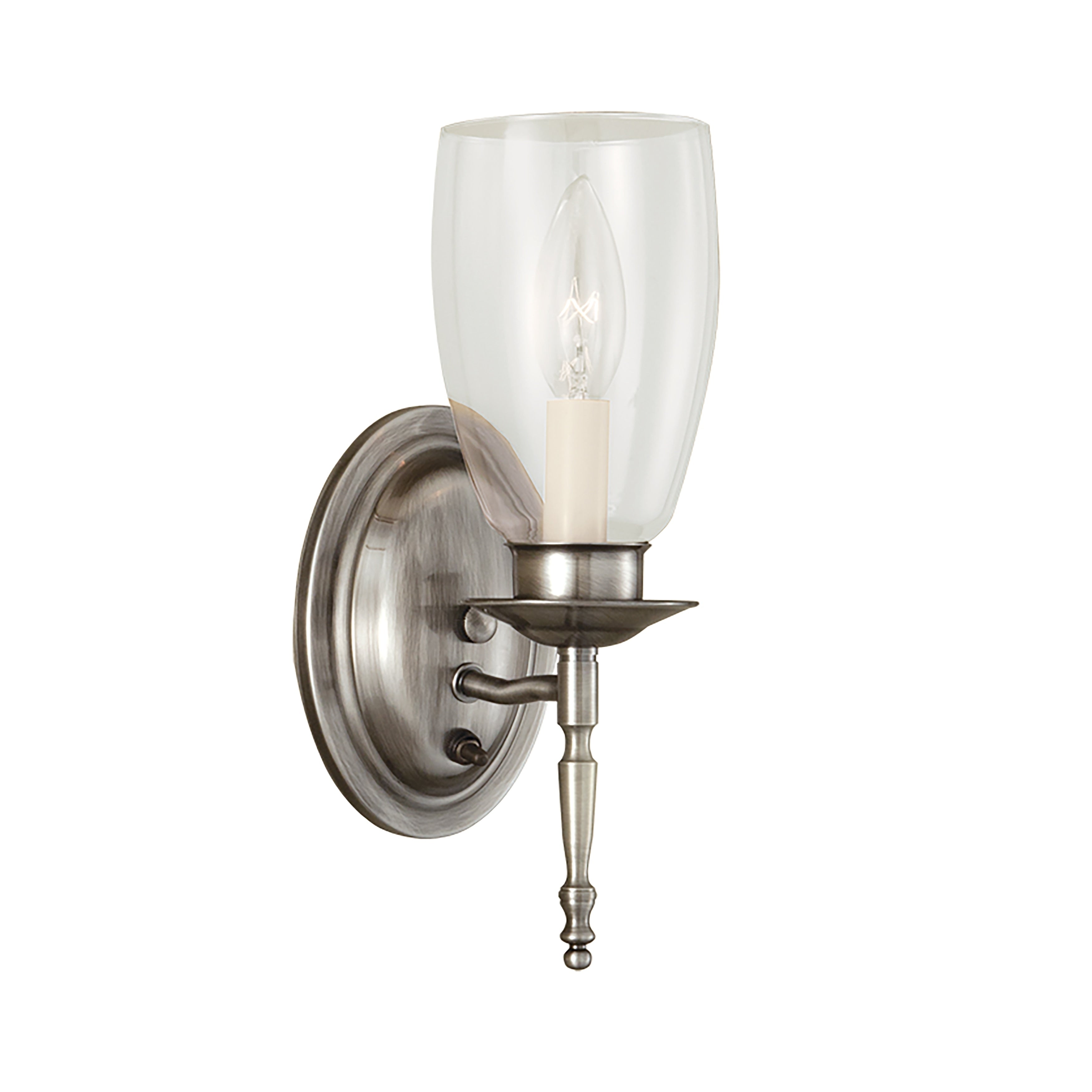 Legacy 11.5 High 1 Light Sconce Pewter 11.5 Inch Tall