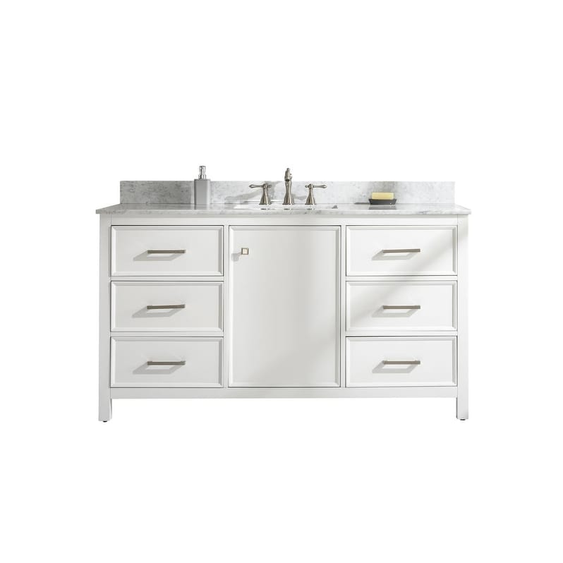 Legion Furniture 60 White Single Sink Vanity Wlf2160S W