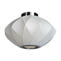 Legion Furniture Semi Flush 14 Inch Ceiling Cocoon Lamp