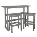 Havenside Home Yorkville 3 Piece Bar Height Balcony Set
