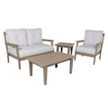 Highwood Lehigh 4 Piece Deep Seating Set