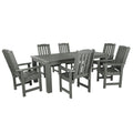 Havenside Home Mandalay 7 Piece Rectangular Outdoor Dining Set