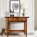Mission Wood Wine Table Stand