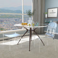Leisuremod Laos Modern Clear Dining Chair Set Of 2