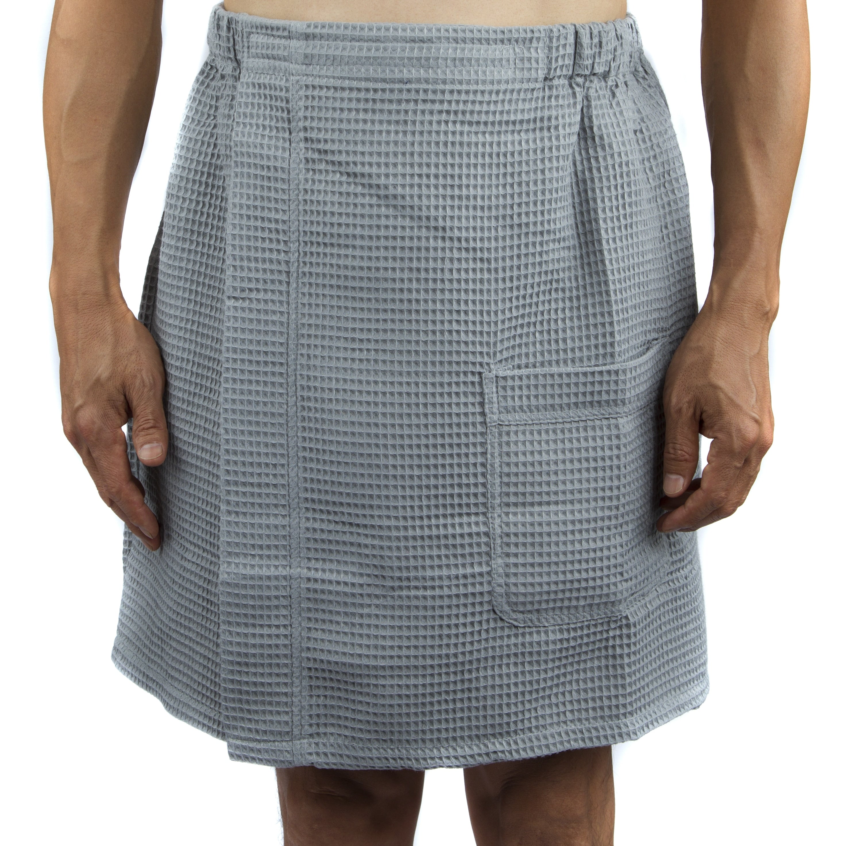 Leisureland Mens Spa Gym Waffle Wrap