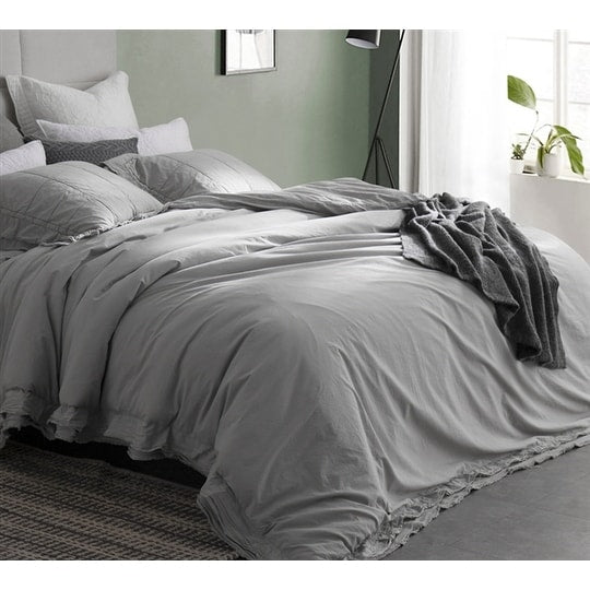 Leixoes Textura 200Tc Percale Stone Wash Duvet