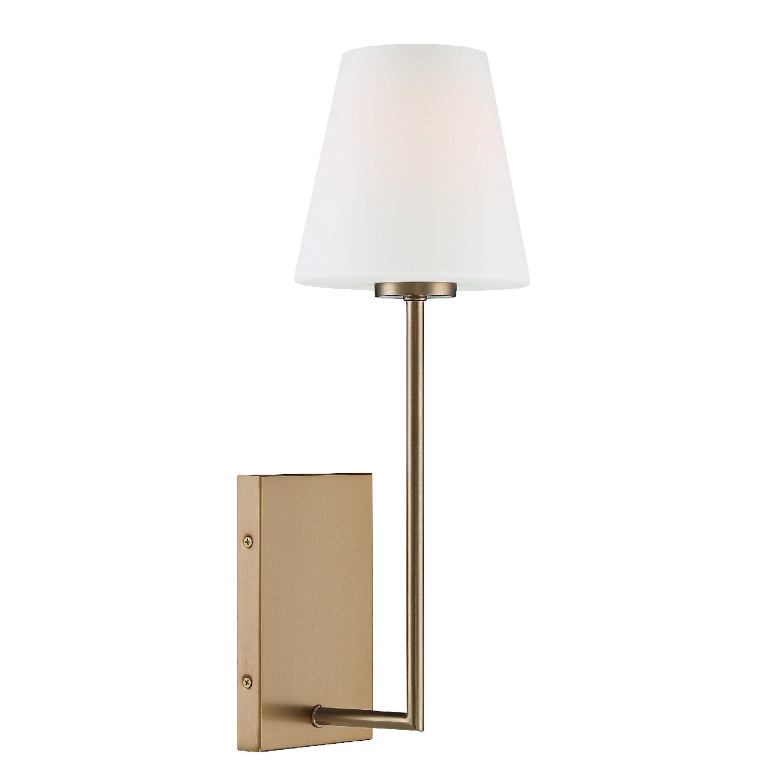 Lena 1 Light Vibrant Gold Wall Mount 6 W X 17.5 H X 7 D