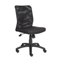 Lene Black Rolling Task Chair Adjustable Tilt Tension Mechanism And Lock