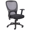 Lene Everyday Task Chair Black Caressoftplus Vinyl Adjustable Arms