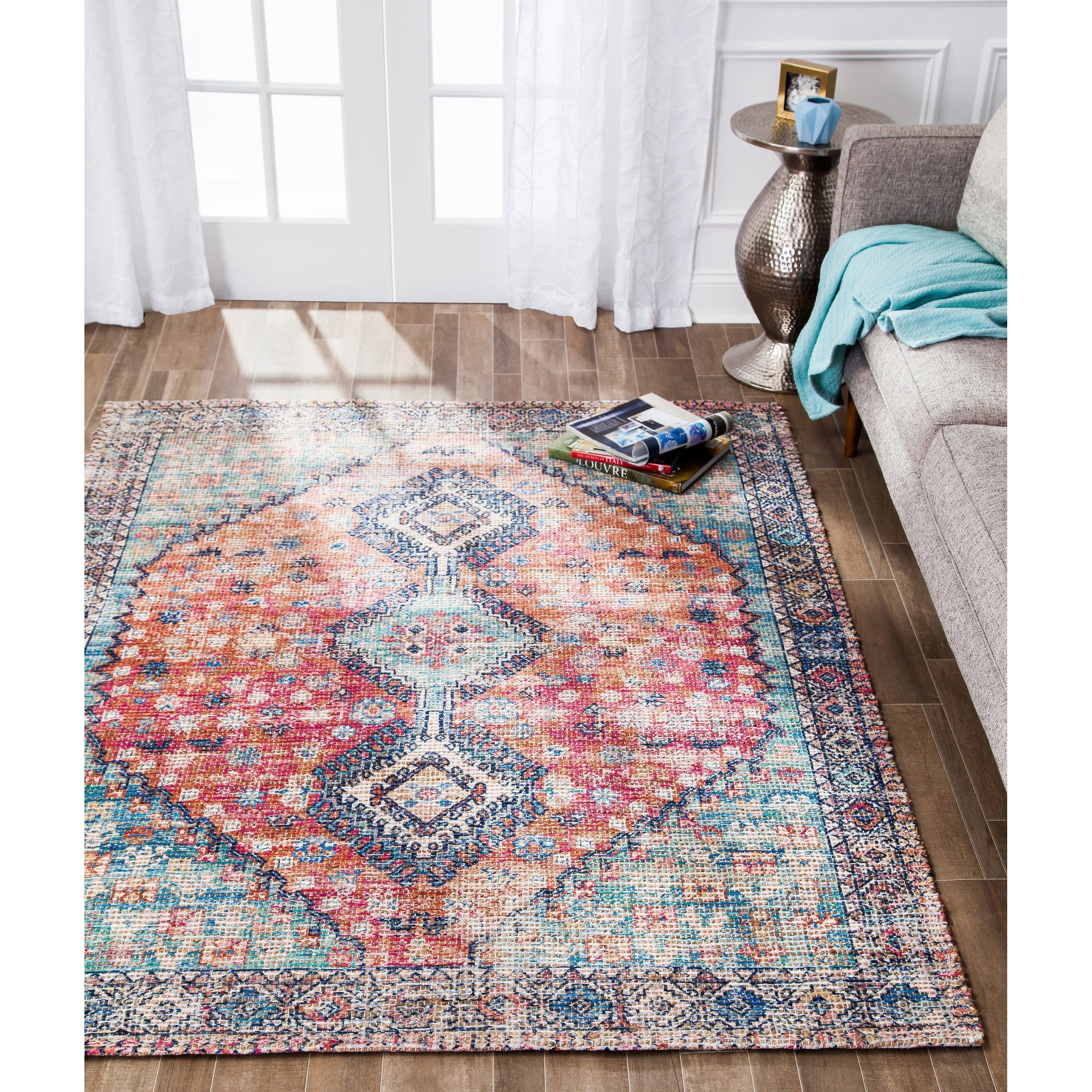 Lenjan Distressed Rug