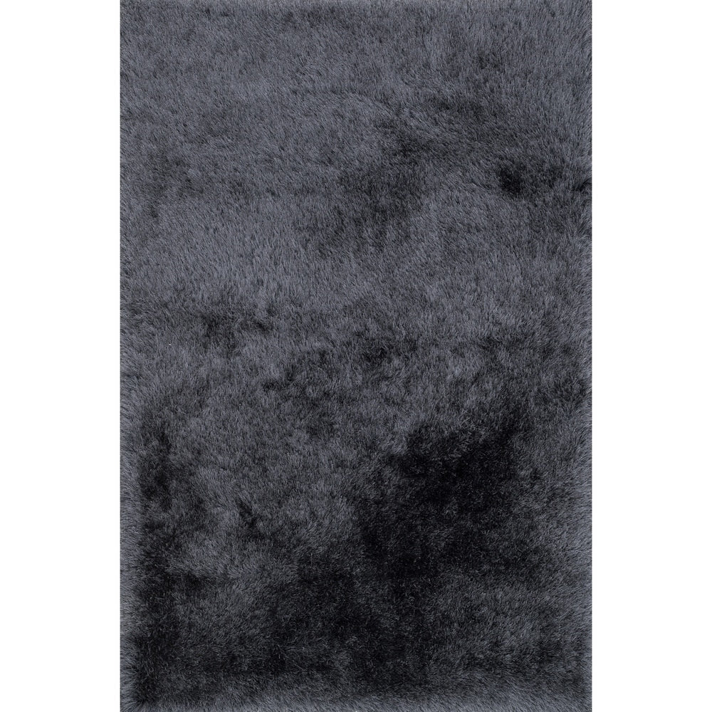 Leo Solid Plush Shag Rug 50 X 76