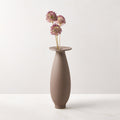 Leplaine Smoked Mauve Ceramic Vase