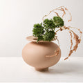 Leplaine Dark Mauve Ceramic Vase