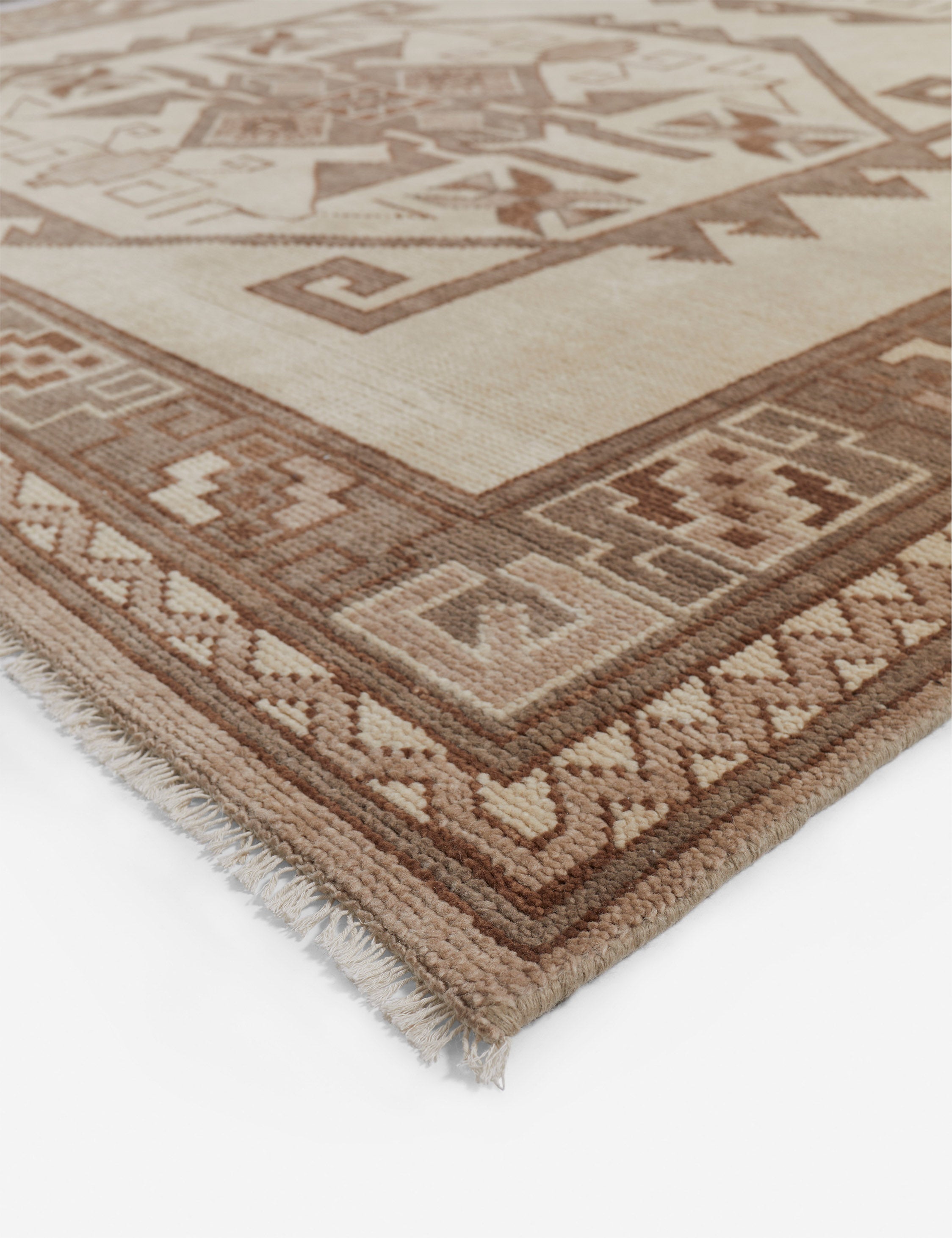 Lesi Hand-Knotted Wool Rug Swatch