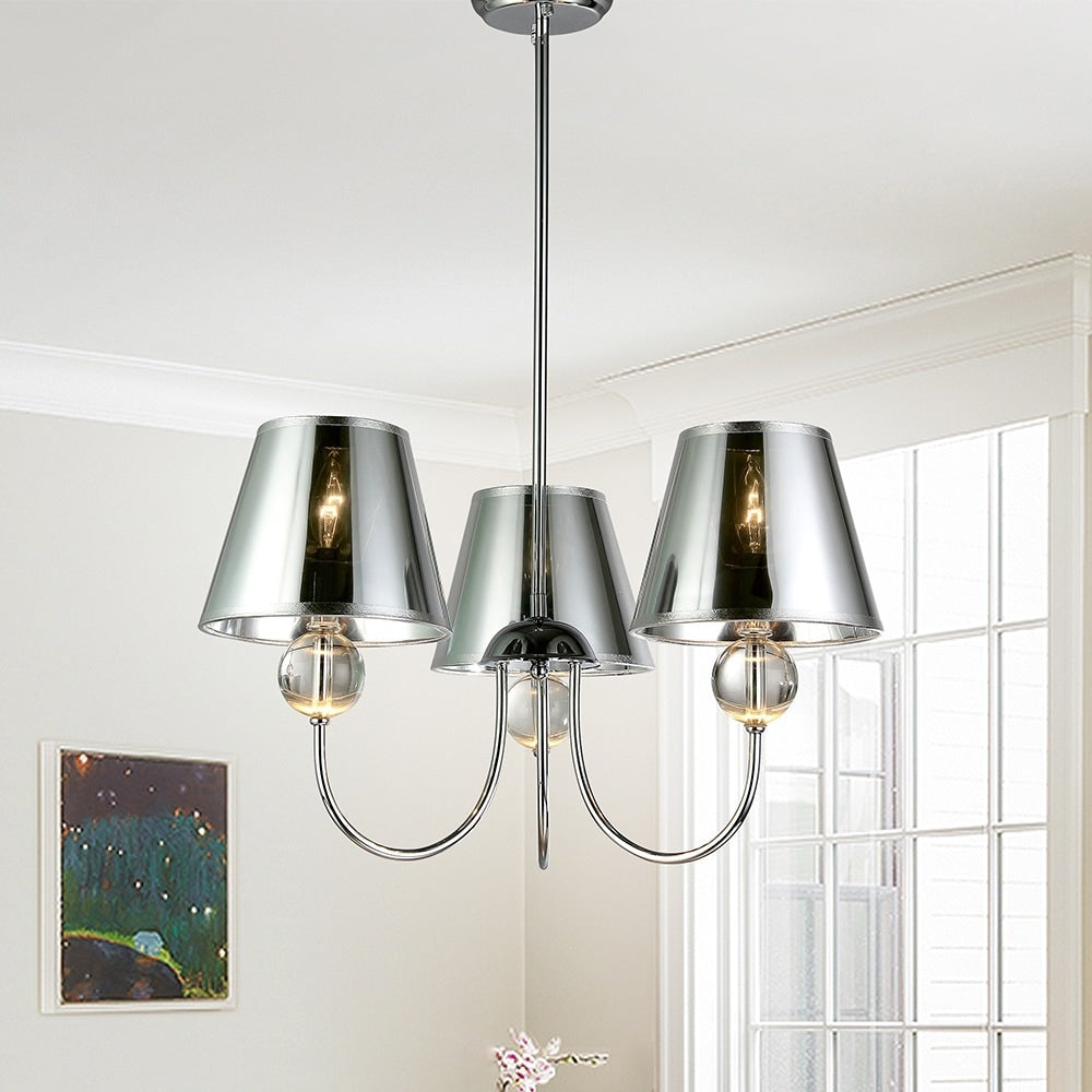 Leto Chrome Chandelier