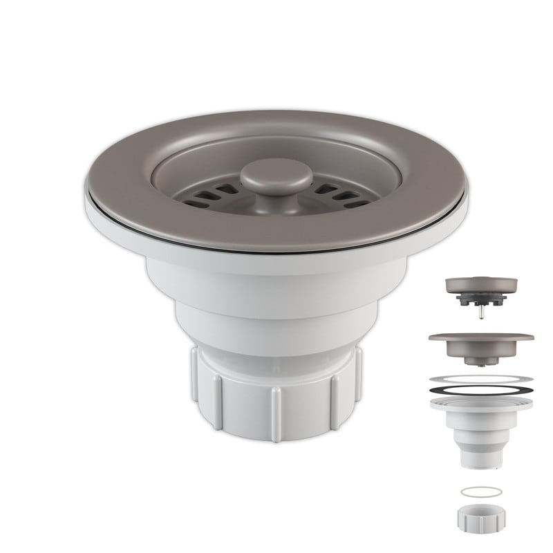 Lexicon Color Matched Strainer Basket Concrete