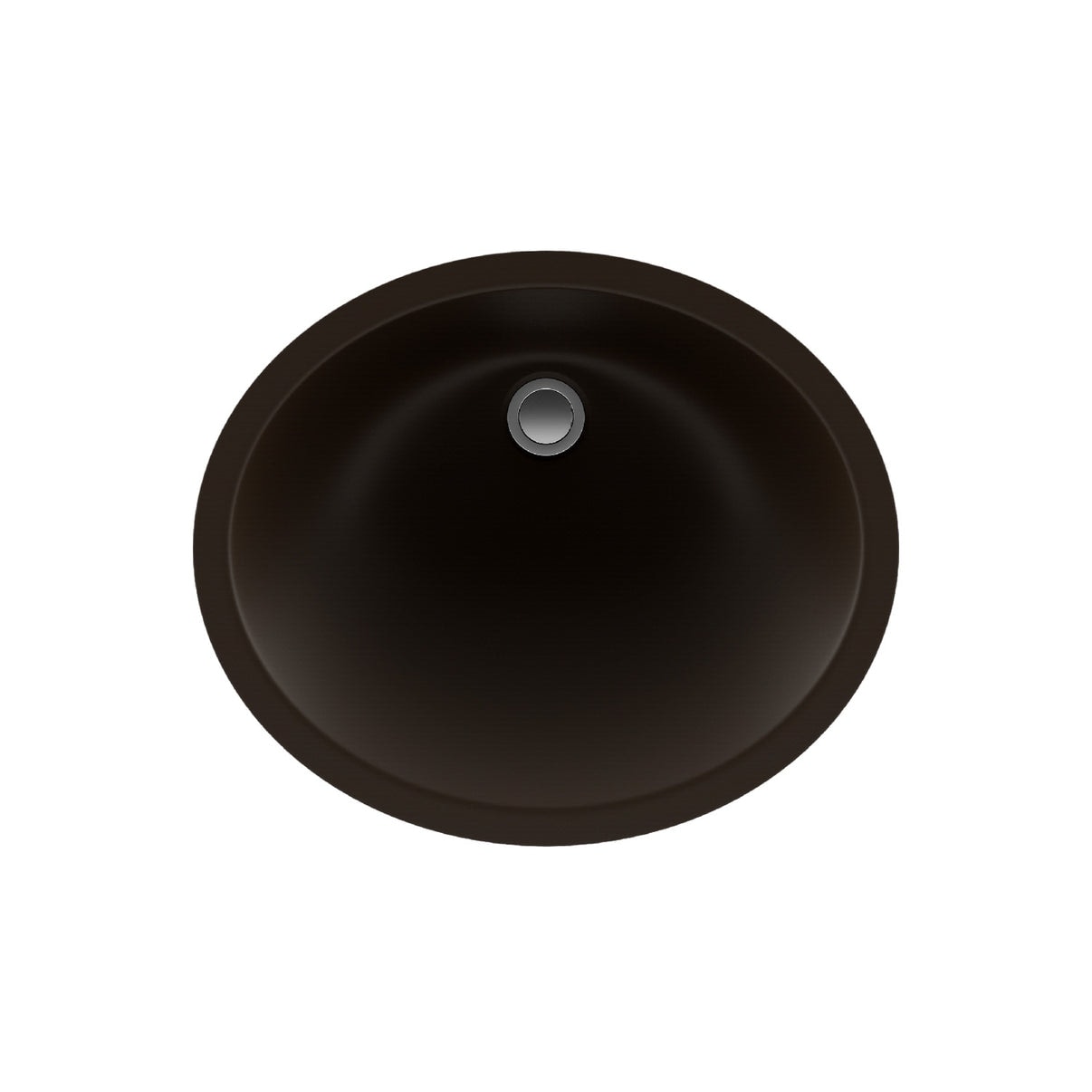 Lexicon Platinum V210 Quartz Composite Oval Vanity Sink Mocha