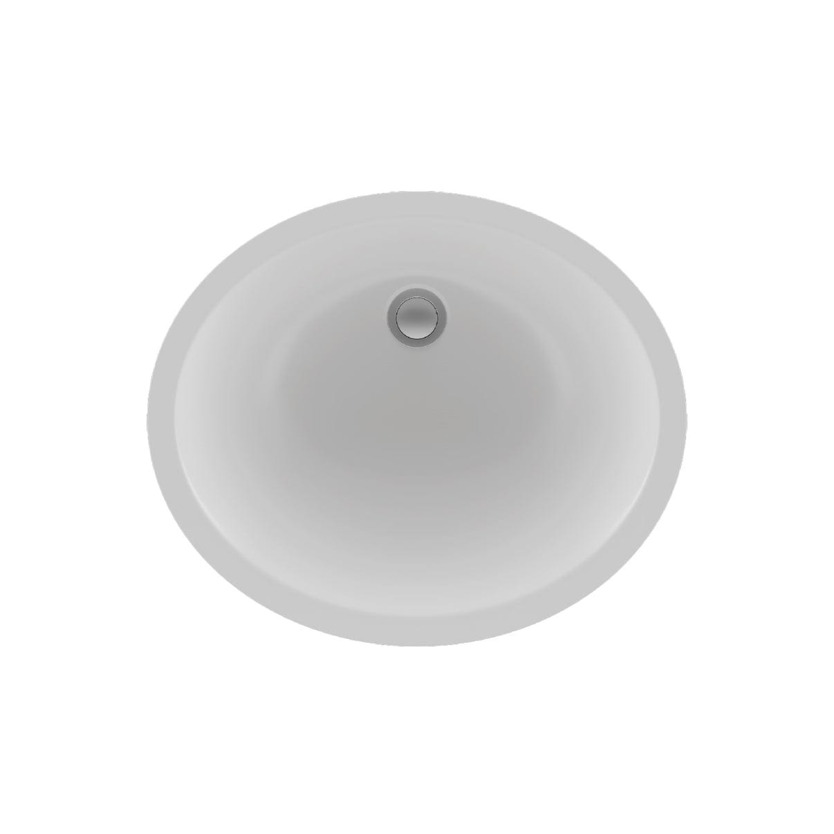 Lexicon Platinum V210 Quartz Composite Oval Vanity Sink White