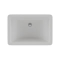 Lexicon Platinum V214 Quartz Composite Rectangle Vanity Sink White