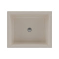 Lexicon Platinum V330 Quartz Composite Rectangle Vanity Sink Beige