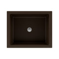 Lexicon Platinum V330 Quartz Composite Rectangle Vanity Sink Mocha