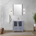 Volez 30 Single Vanity Top Square Sink No Mirror