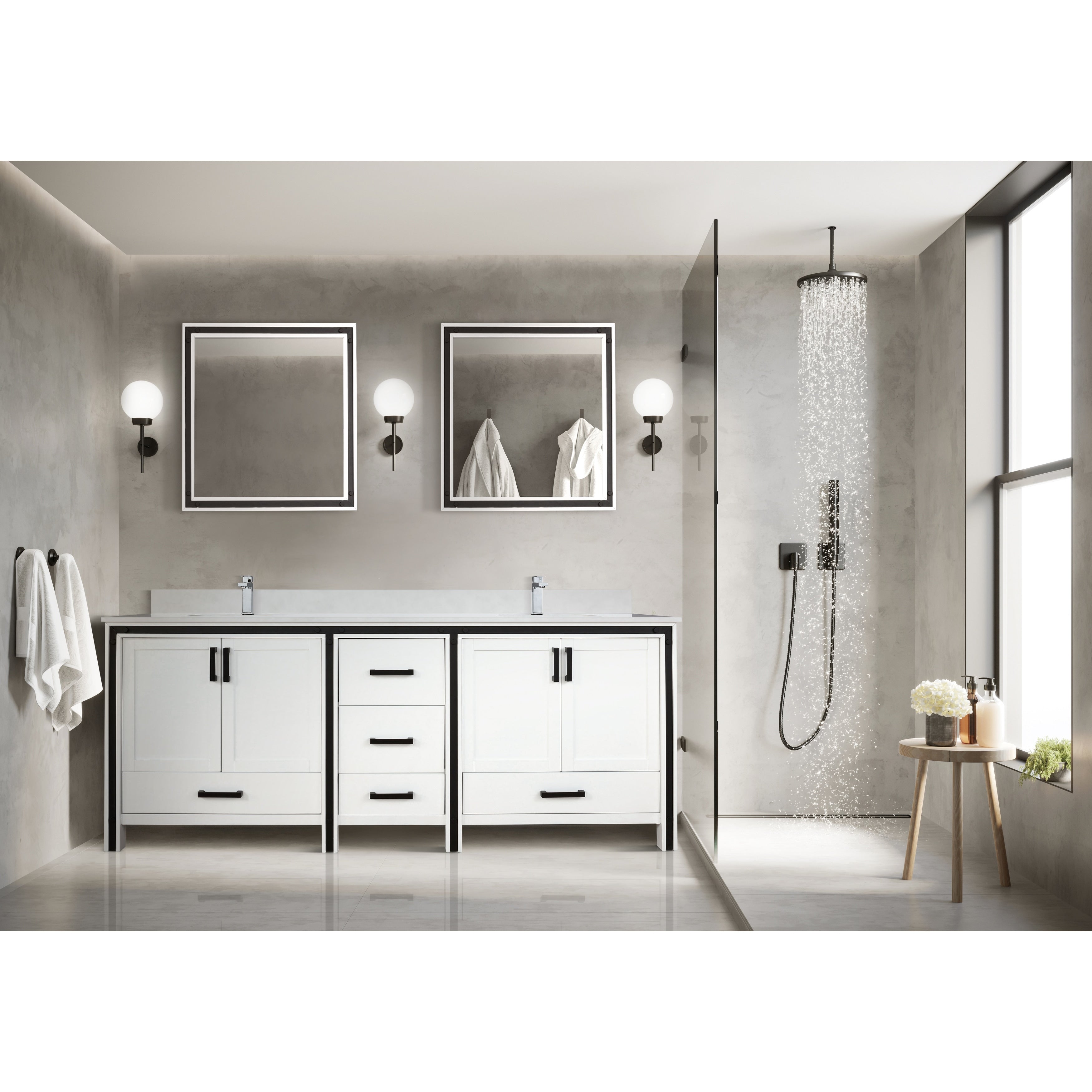 Ziva 84 Vanity Cabinet Only