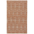 Grand Bazaar Lacombe Rust Area Rug 2 X 3