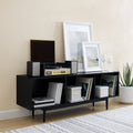 Liam Large Record Storage Console Cabinet 60 W X 15.75 D X 22.25 H