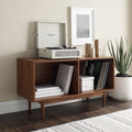 Liam Medium Record Storage Console Cabinet 22.25 H X 40 W X 15.75 D