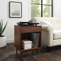 Liam Record Storage End Table 25.5 H X 20 W X 15.75 D