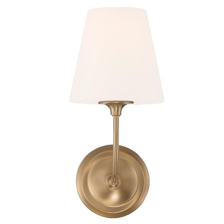 Libby Langdon Sylvan 1 Light Vibrant Gold Wall Mount 6 W X 13.25 H X 9.75 D
