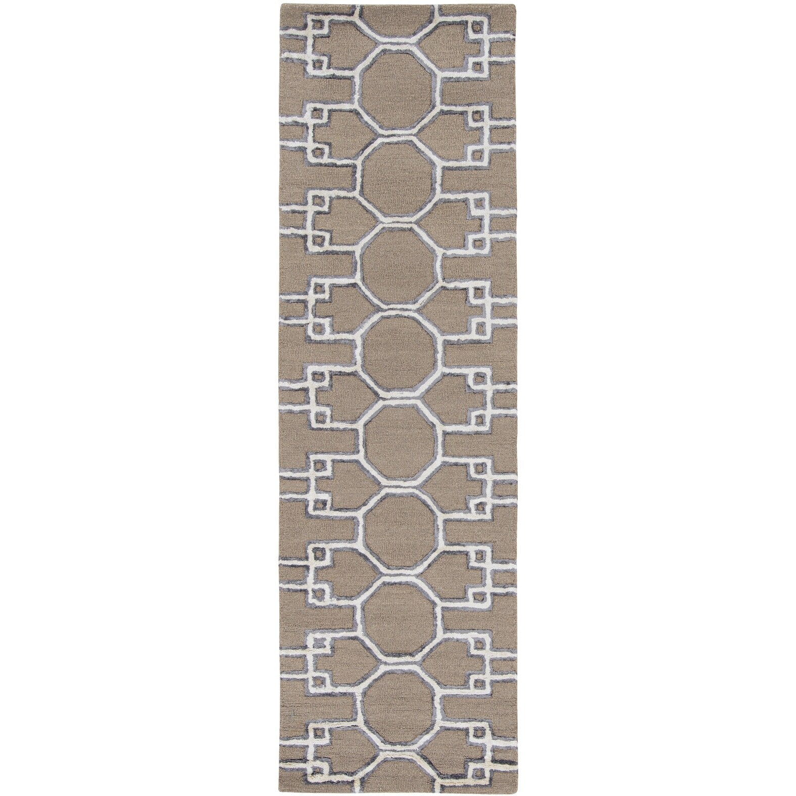 Libby Langdon Upton Asian Trellis Handtufted Rug