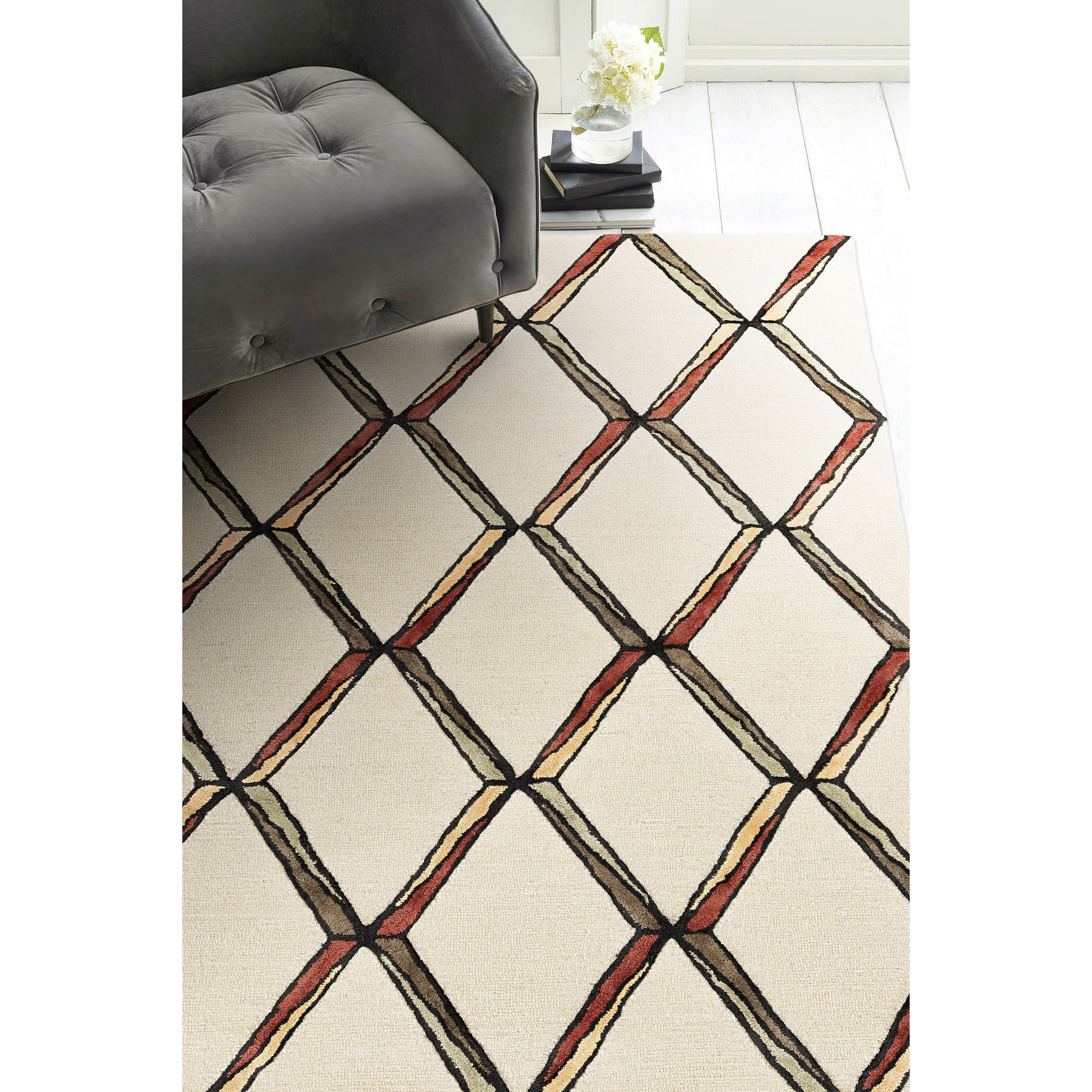 Libby Langdon Upton Mod Scape Handtufted Rug