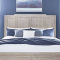 Liberty Furniture New Haven Panel Bed Headboard Sanctuary White Oak Wood Queen Or King
