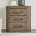 Liberty Furniture South Bend Bedroom Nightstand With Charging Station Oak Wood