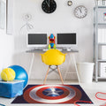 Marvel Captain America Crest Area Rug By Gertmenian 46 X 66 Multi Color 46 X 66