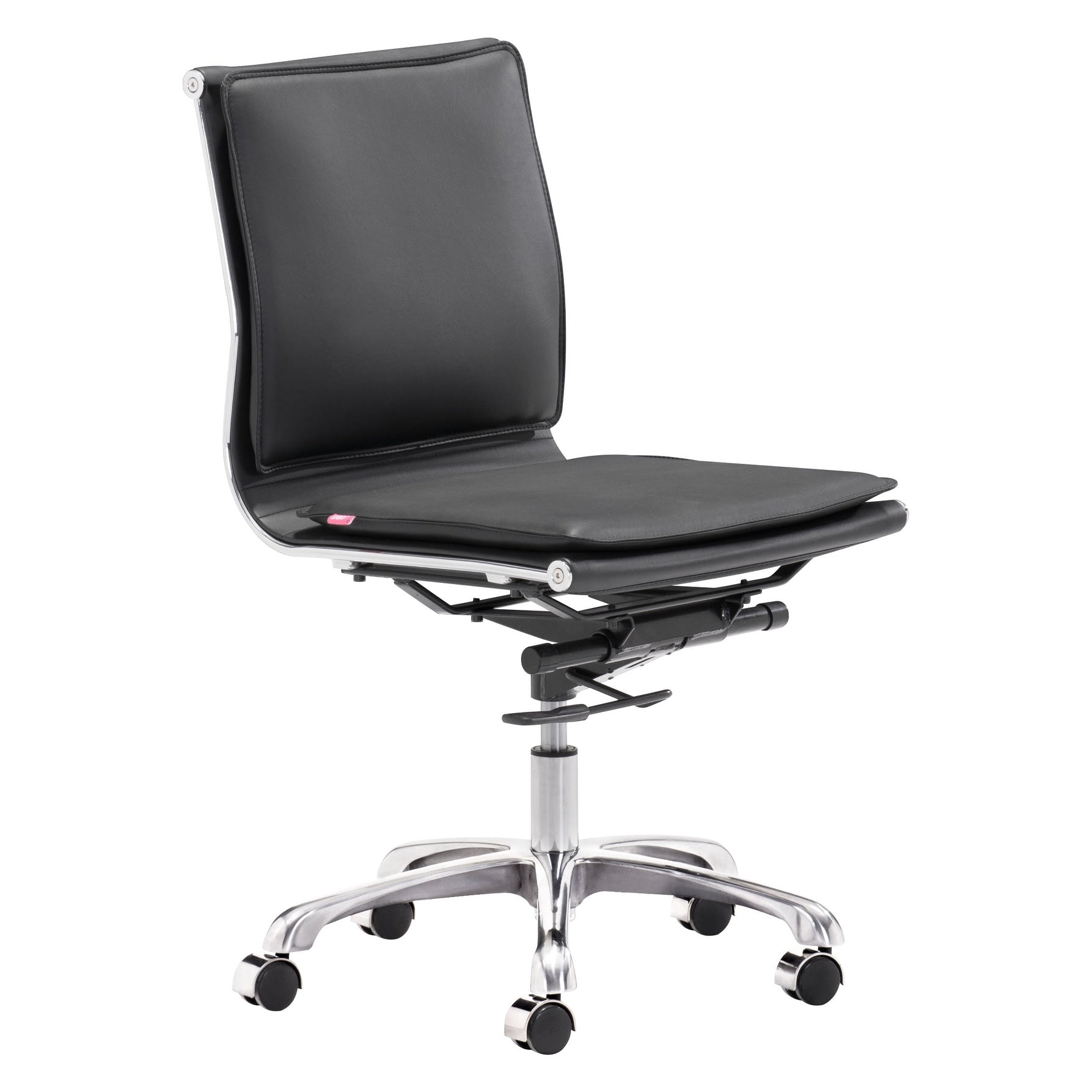 Lider Plus Armless Black Office Chair