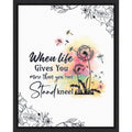 Life Christian Art By Alva Jumath Framed Canvas Wall Art Print